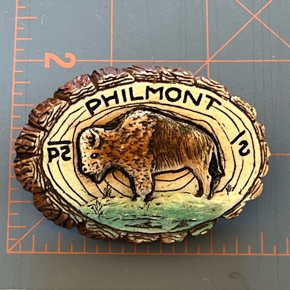 Vintage Boy Scouts Of America Neckerchief Slide from Philmont Scout Ranch - Picture 10 of 10